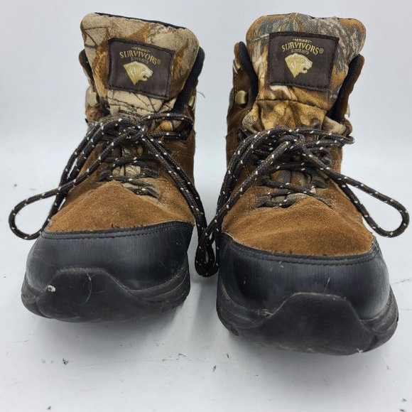Herman Survivors Camo Waterproof Ankle Lace Up Hunting Boots 9.5W Unisex - Picture 3 of 12